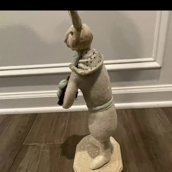 Sharon Andrews Signed ESC Trading Co Rabbit with Egg in Nest VTG 2002 - Picture 4 of 7